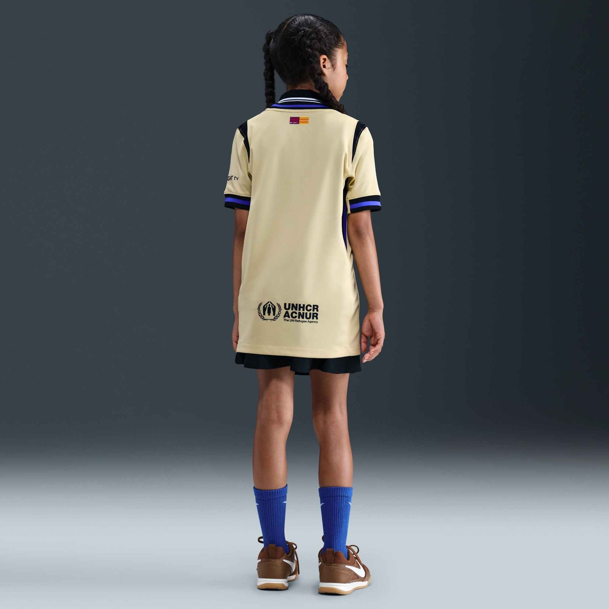 Nike FC Barcelona 2025/26 Big Kids’ Stadium Away Kobe Jersey