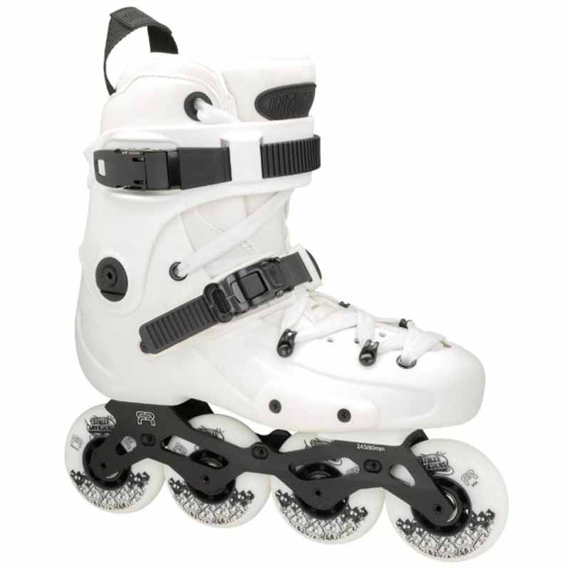 FR1 80 Intuition V3 White Skates