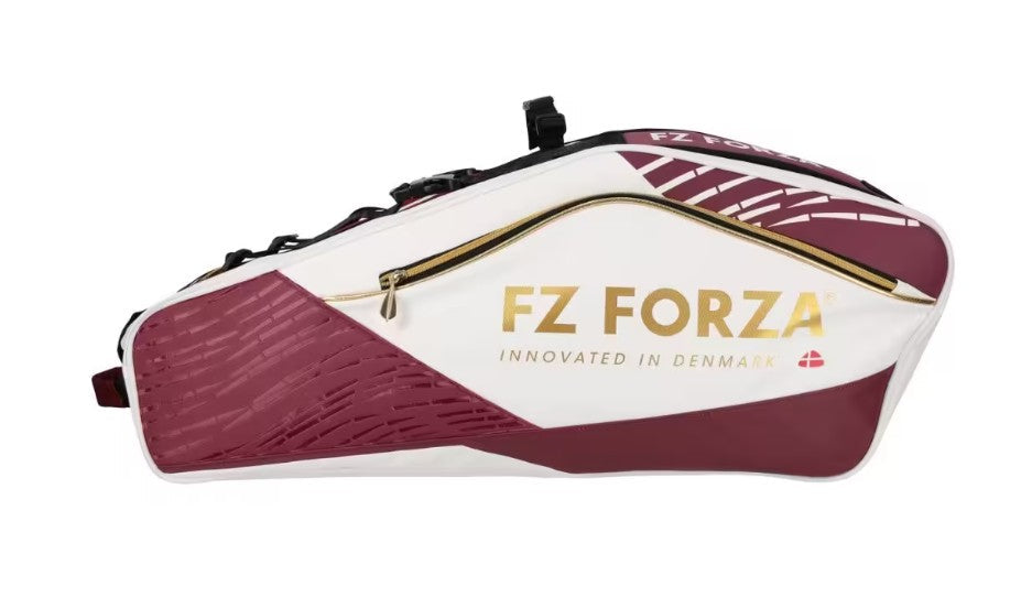 FZ Forza Tour Line 6 Pcs Racket Bag [White/Pink]