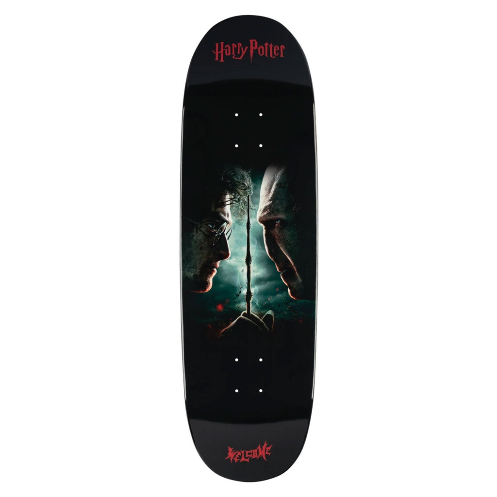 Welcome x Harry Potter Skateboard Deck Finale on Boline 2.0 Black Dip 9.5"