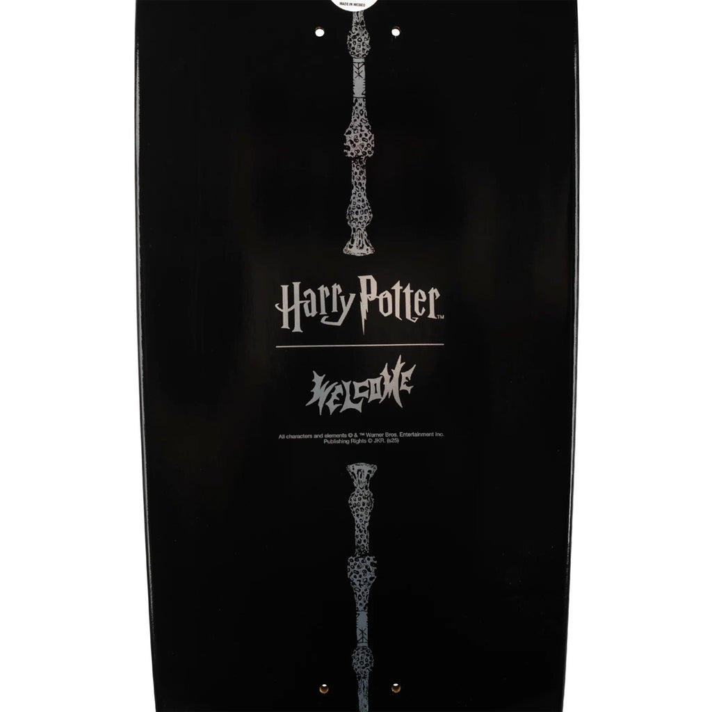 Welcome x Harry Potter Skateboard Deck Finale on Boline 2.0 Black Dip 9.5"