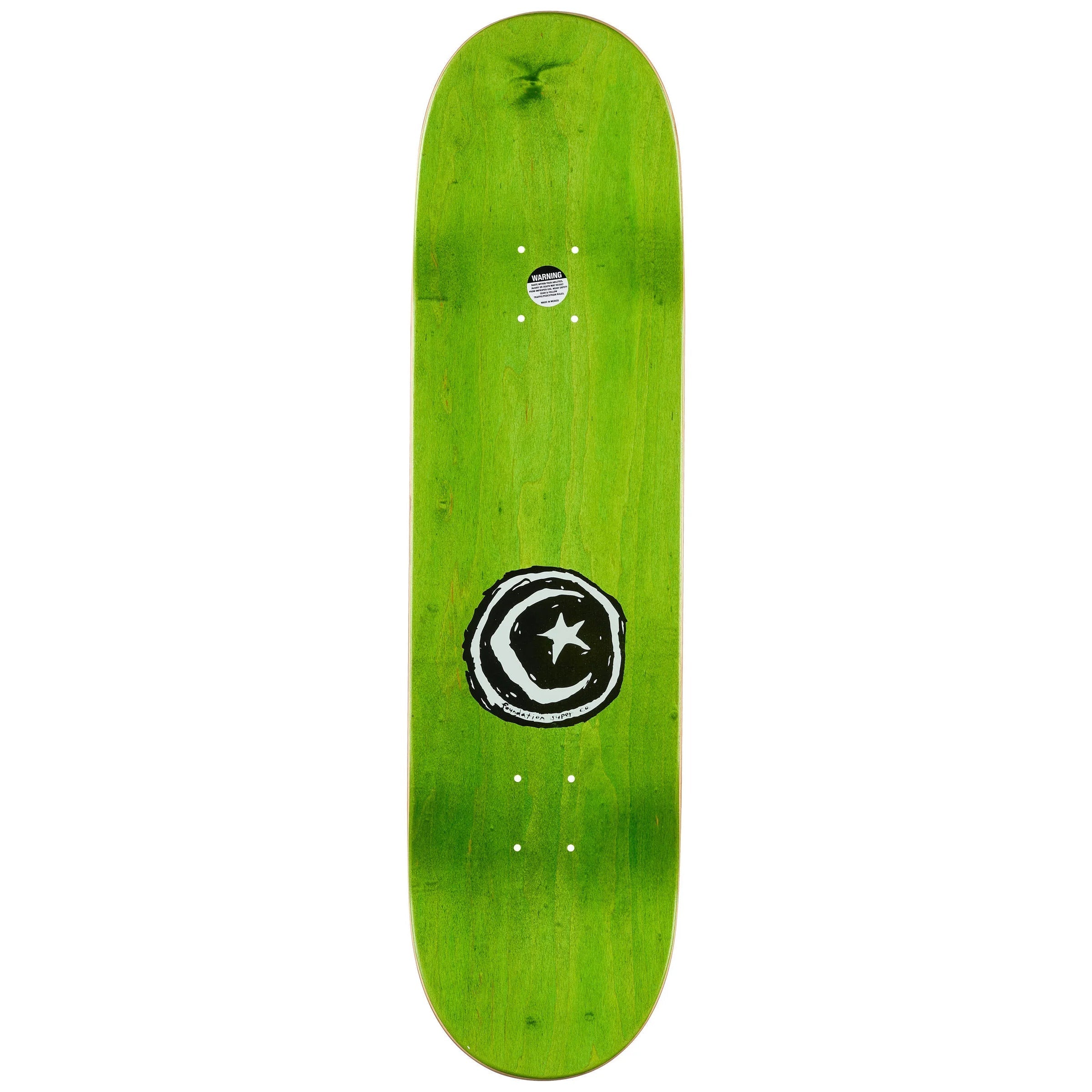 Foundation Skateboard Deck Austin Heilman Wrestlers 8.25" x 31.63"