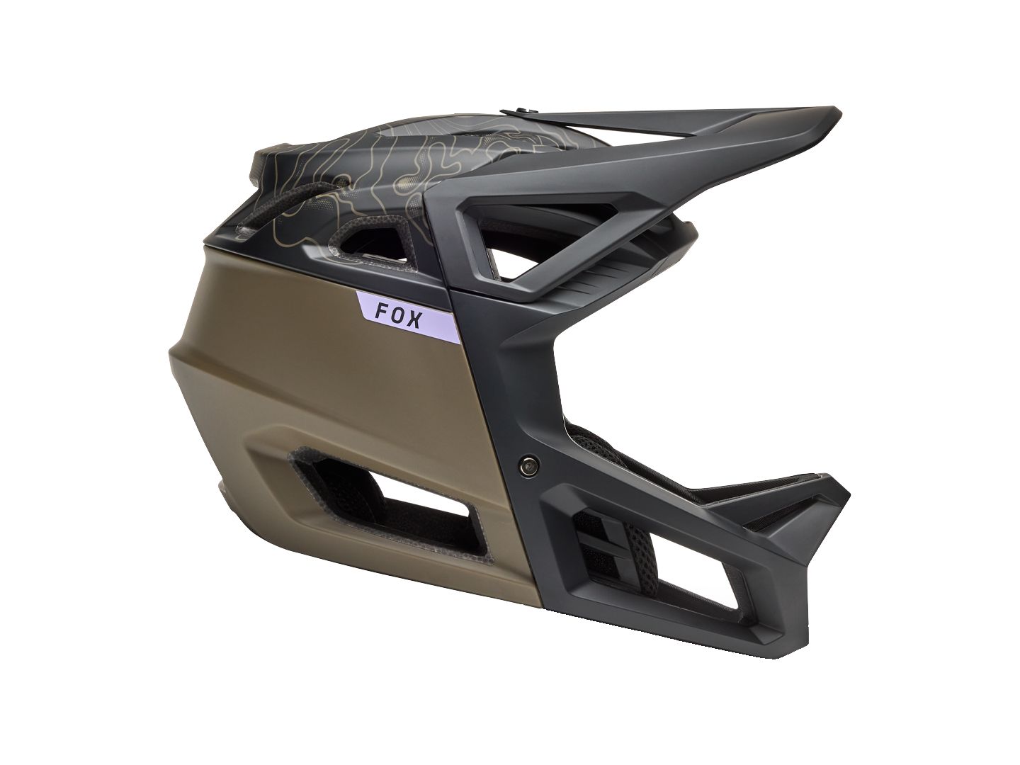 Fox Racing 25 Proframe Small Grey/Purple Helmet