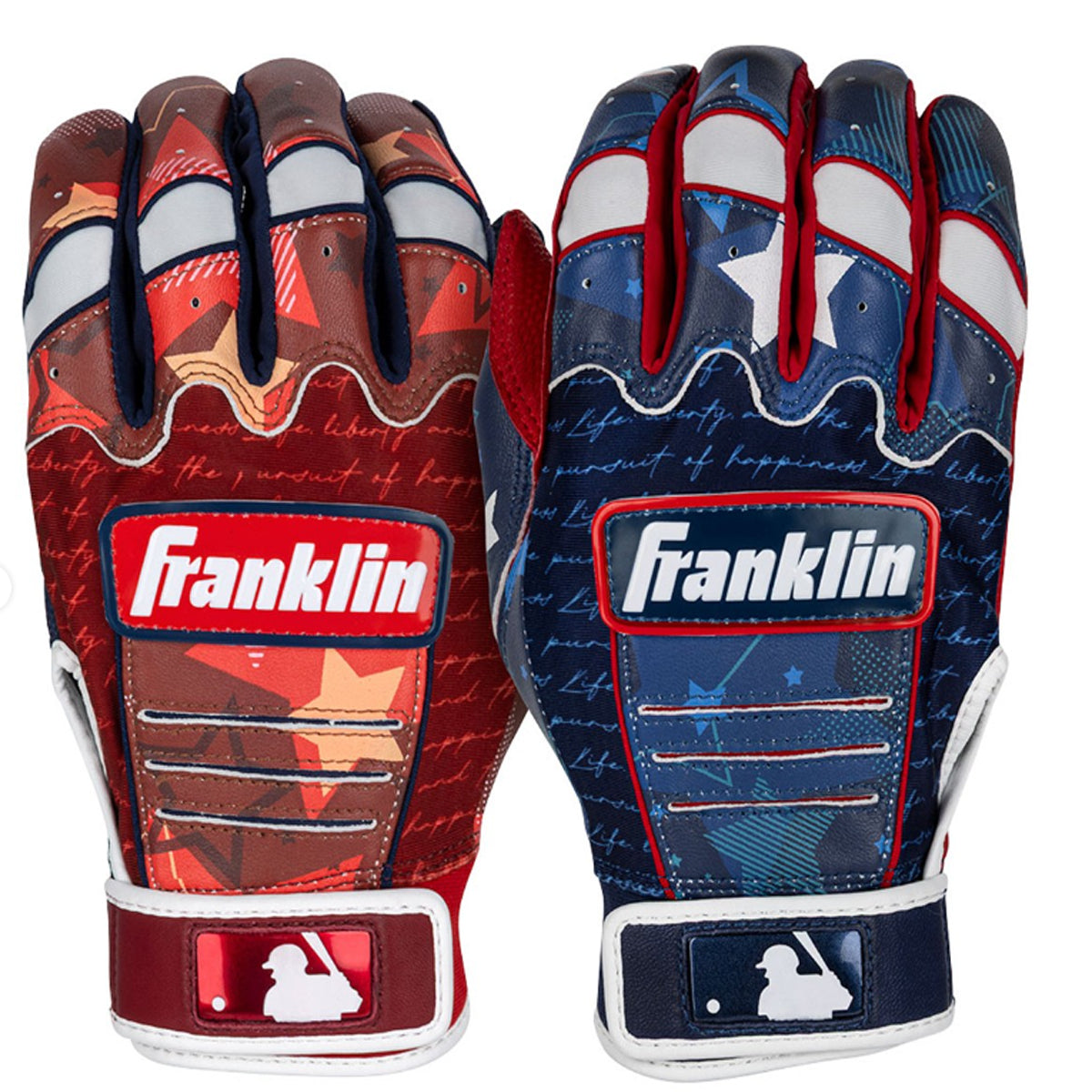 Franklin USA 250 Limited Edition Batting Gloves – Patriotic Baseball &amp; Softball Batting Gloves