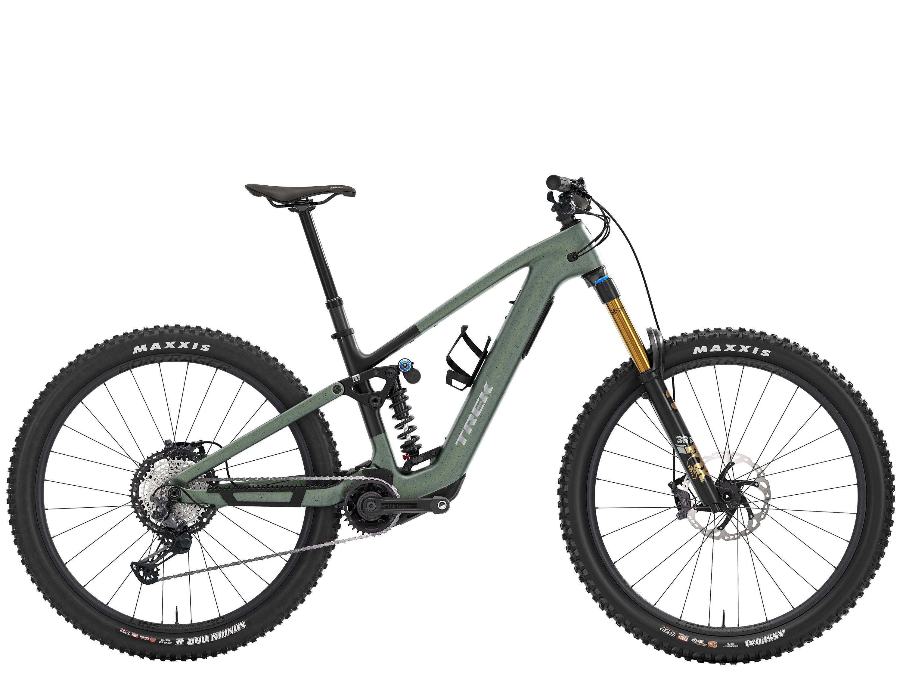 FUEL+ LX 9.8 XT US L Lichen Green/Keswick Green Splatter