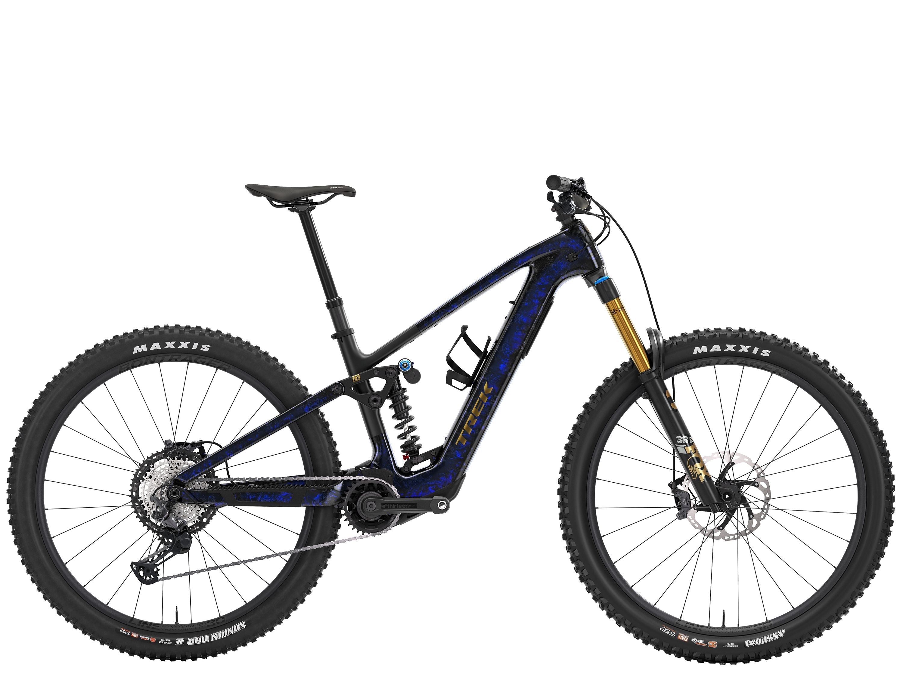FUEL+ LX 9.8 XT US M Gloss Navy Smoke/Matte Trek Black