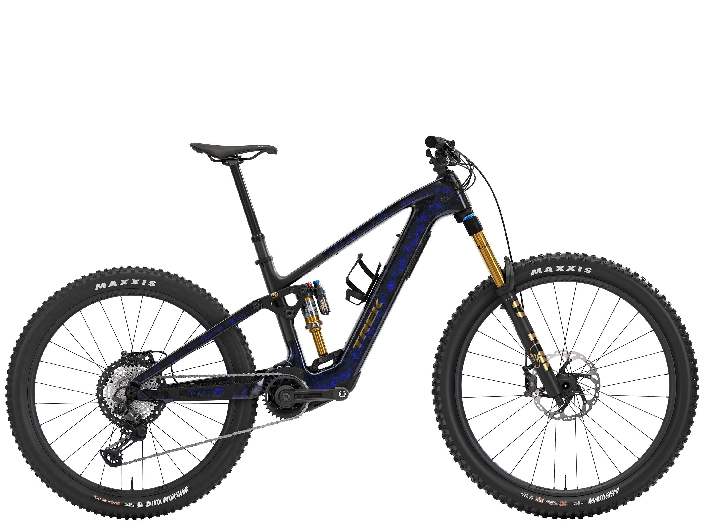 FUEL+ MX 9.8 XT US S Gloss Navy Smoke/Matte Trek Black