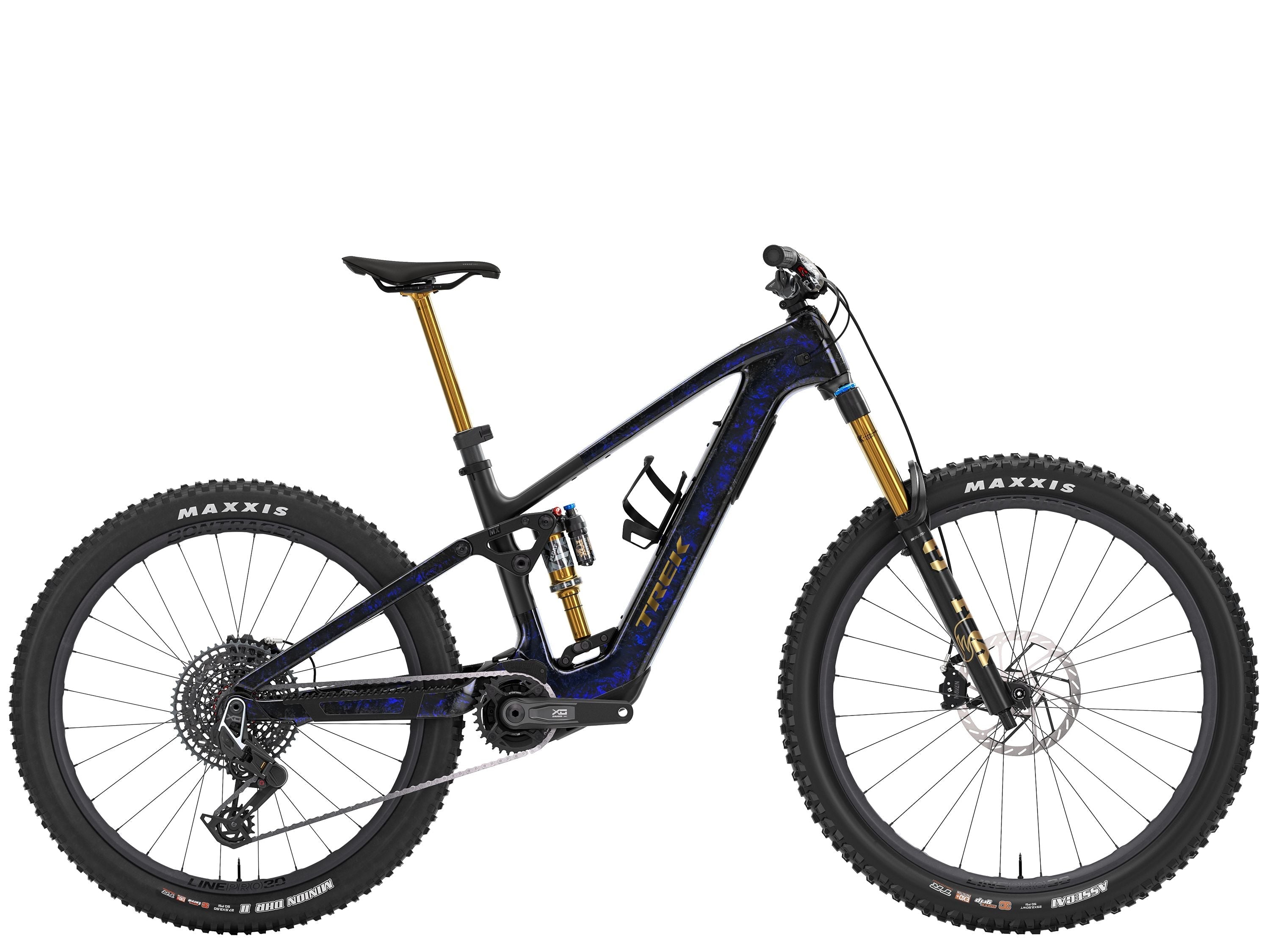 FUEL+ MX 9.9X0AXS US XL Gloss Navy Smoke/Matte Trek Black