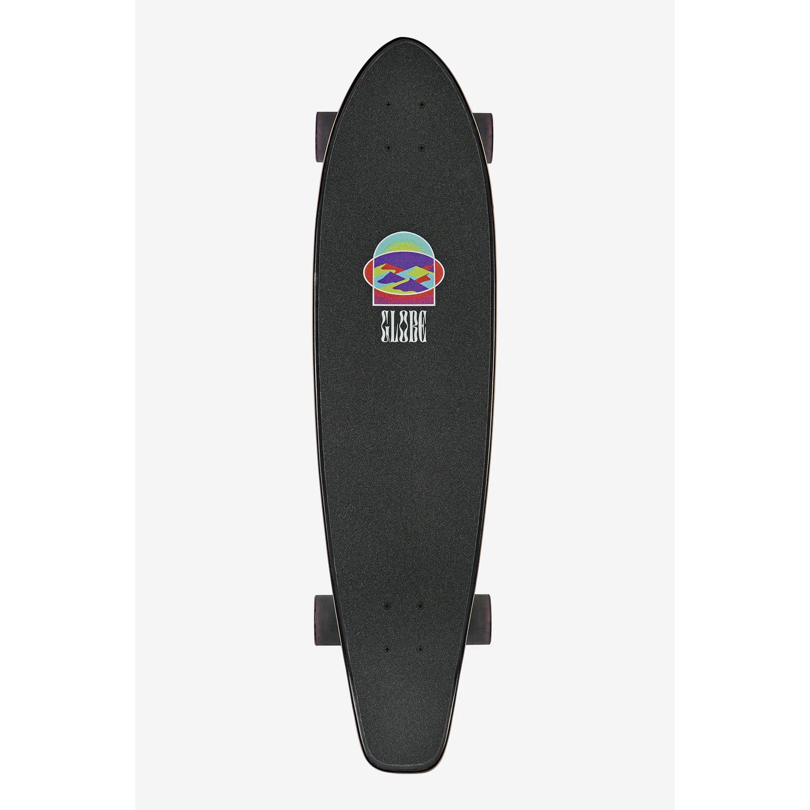 Globe Longboard Complete The All-Time Sharps on the Brain 9" x 36" Kicktail