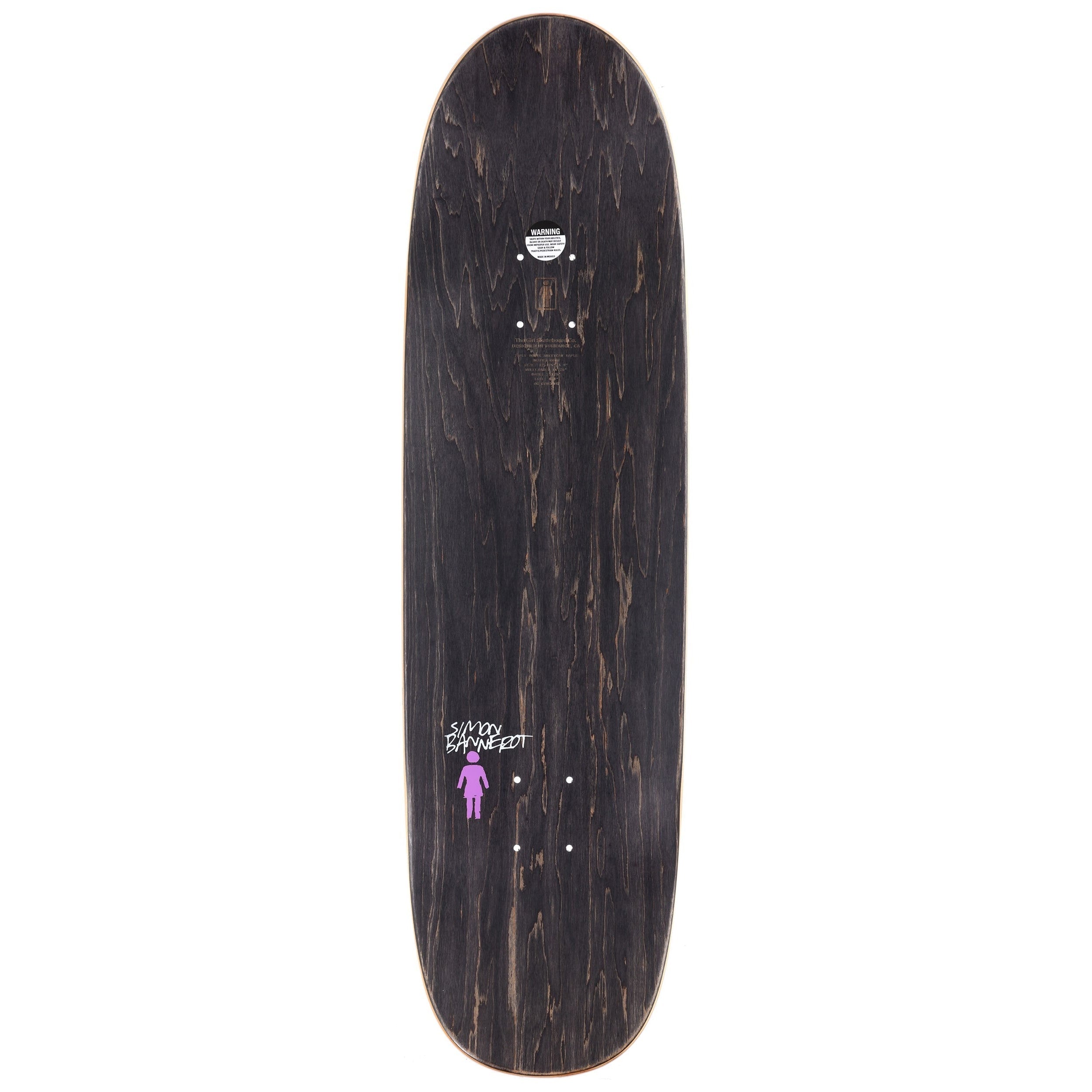 Girl Skateboard Deck Bannerot Splinter Loveseat 9.0" x 32.375"