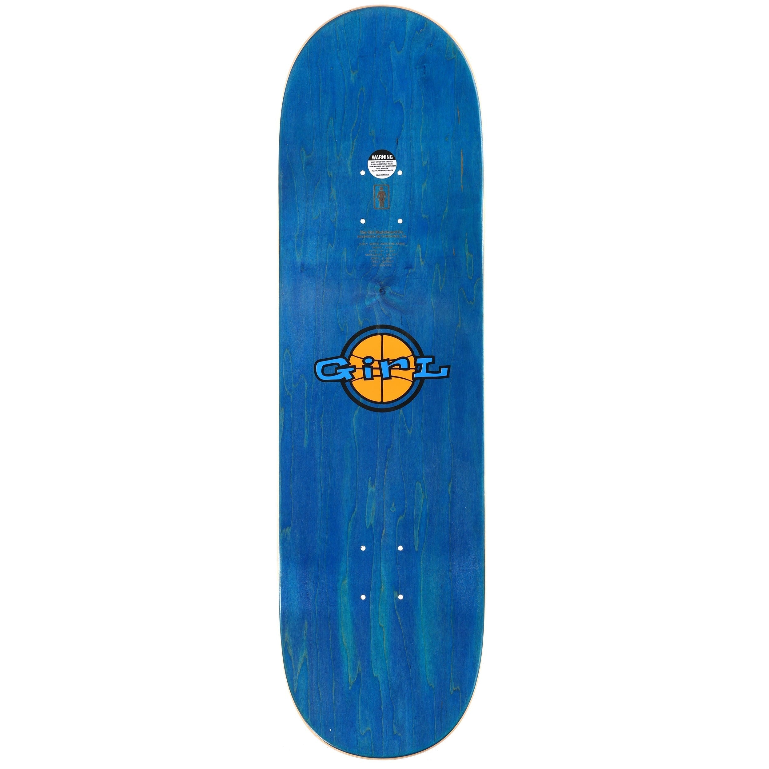 Girl Skateboard Deck Howard Full Court 9.0" x 32"
