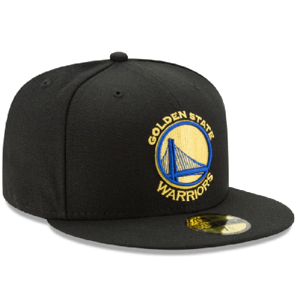 GOLDEN STATE WARRIORS NEW ERA OTC FITTED HAT-BLACK