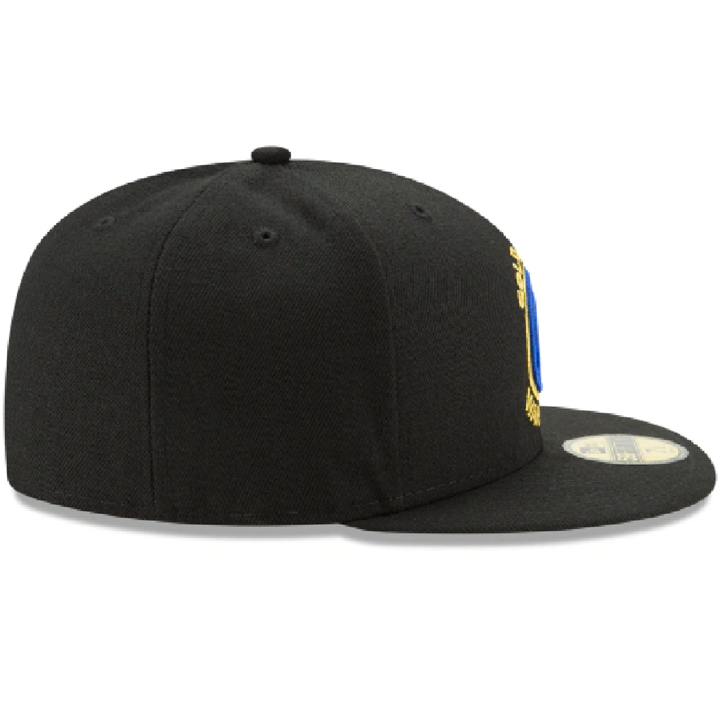 GOLDEN STATE WARRIORS NEW ERA OTC FITTED HAT-BLACK