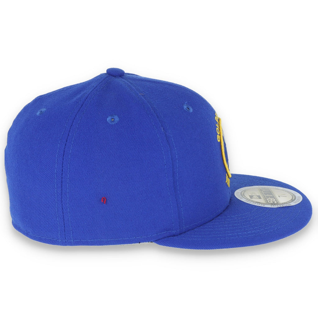 GOLDEN STATE WARRIORS REFLECTIVE BASIC 59FIFTY HAT-ROYAL BLUE