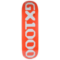GX1000 Skateboard Deck OG Logo Orange 8.62" x 32.125"