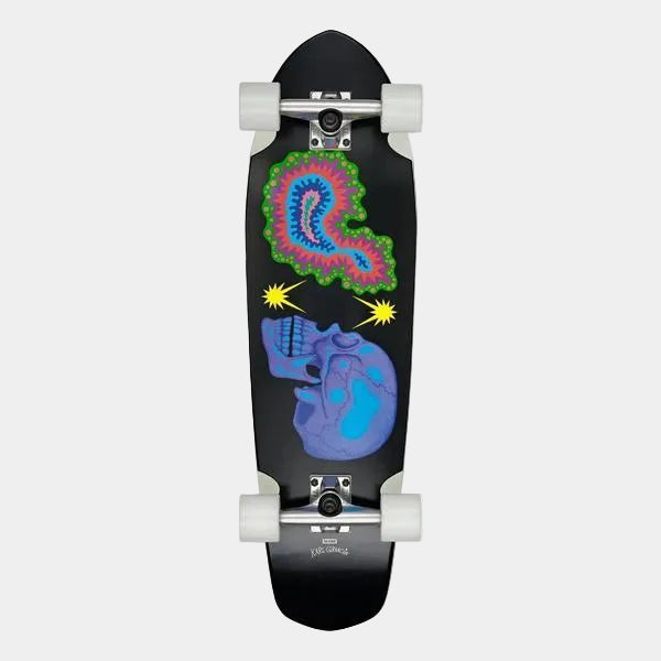 Globe Big Blazer Complete Longboard 32" Hypnagoga Glow in Dark
