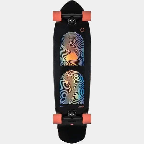 Globe Blazer XL Complete Longboard 36" Black - Orange