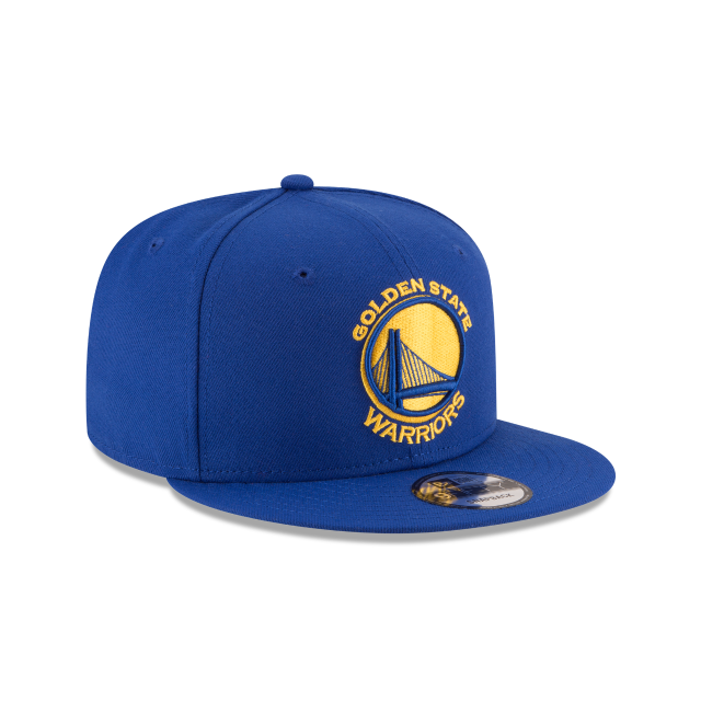 Golden State Warriors NBA New Era Men's Royal Blue 9Fifty Basic Snapback