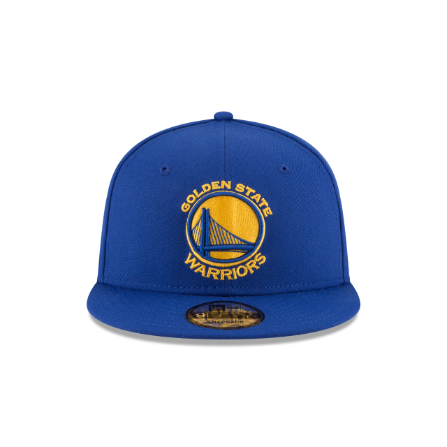 Golden State Warriors NBA New Era Men's Royal Blue 9Fifty Basic Snapback