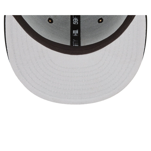 NEW ERA ARIZONA DIAMONDBACKS 2001 WORLD SERIES SIDE PATCH FITTED 59FIFTY-BLACK AND WHITE