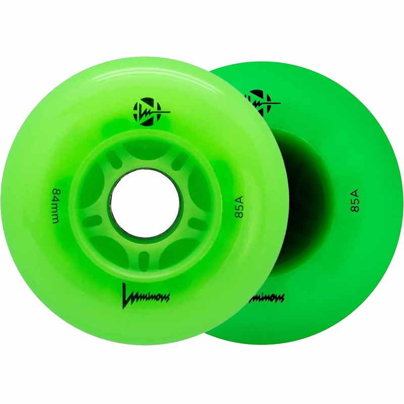 Luminous LED 84mm/85A Wheels (Pack of 4)