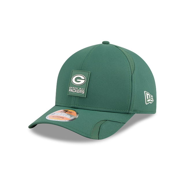 Green Bay Packers NFL New Era Men's Green 9Forty 2025 Sideline M-Crown Snapback