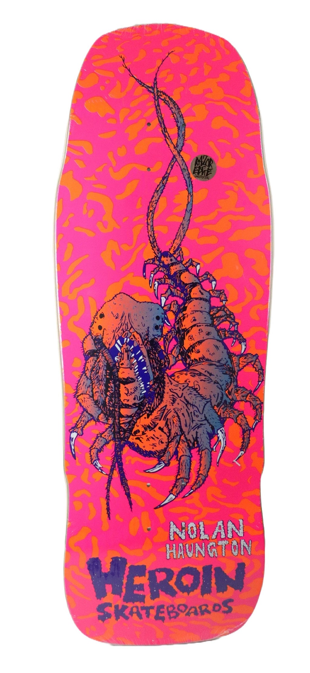 Heroin Skateboard Deck Nolan Knock Off 10.25" x 32"