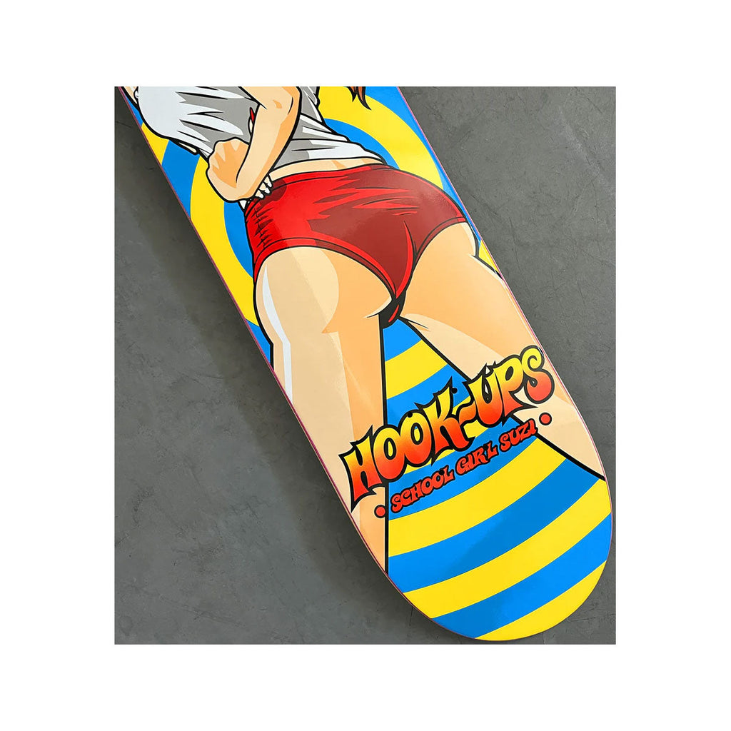Hook Ups Skateboard Deck Suzi #1 8.25" x 32.25"
