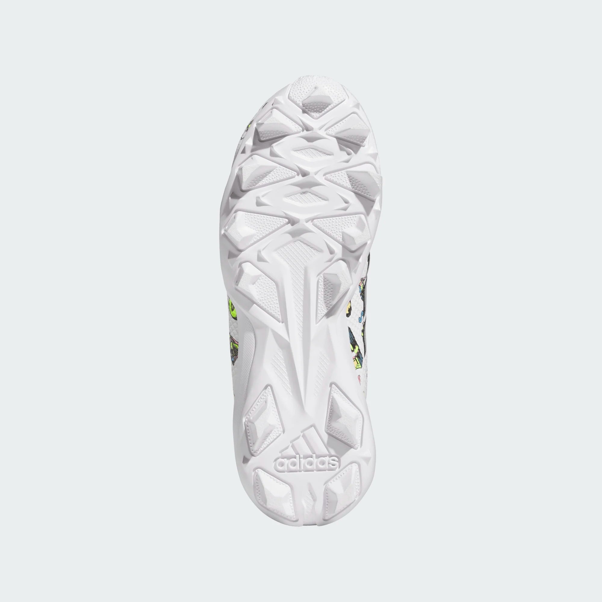 adidas Youth Adizero Impact.2 Money Molded Rubber Football Cleats