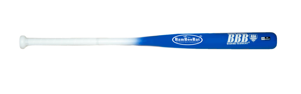 BamBooBat Bamboo Softball Bat ASA Approved Slow Pitch Bat – 34" Adult Wood Softball Bat