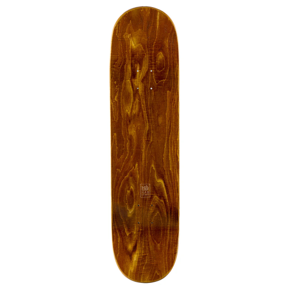 Habitat Skateboard Deck Horizon Lines Black 8.0" x 31.75"