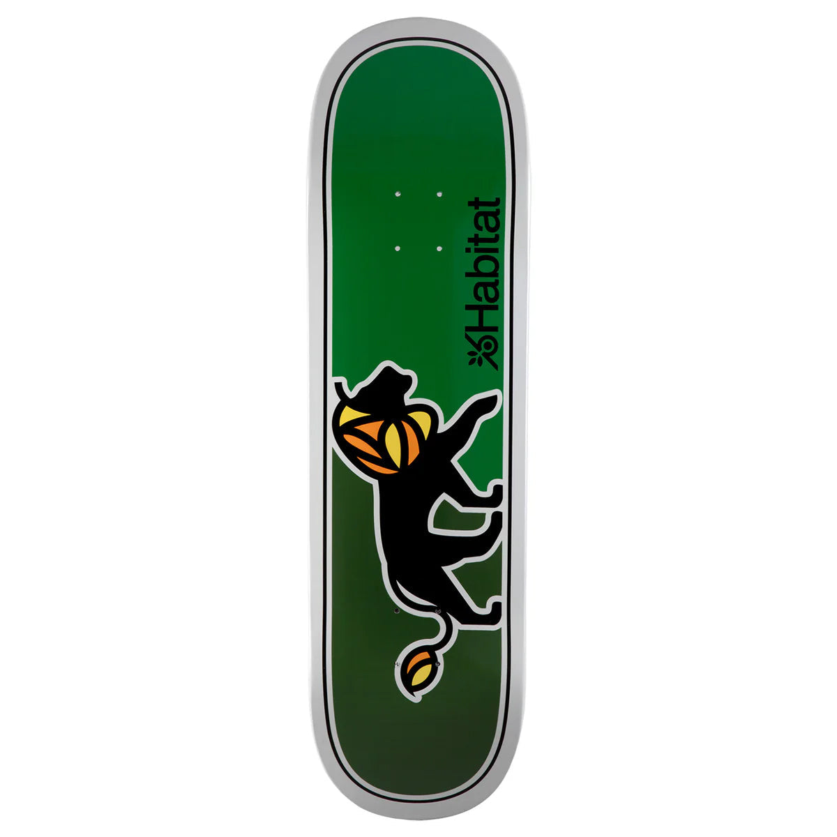 Habitat Skateboard Deck Lion Green 7.75" x 31.625"