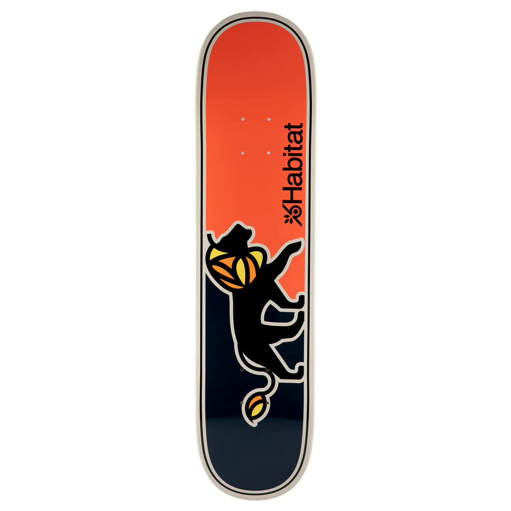 Habitat Skateboard Deck Lion Orange 8.75" x 32.375"