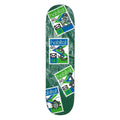 Habitat Skateboard Deck Postage Scatter Blue 8.5" x 32.5"