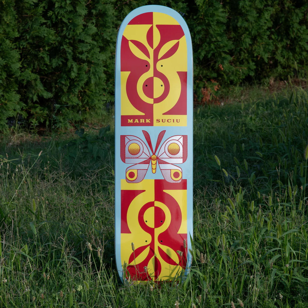 Habitat Skateboard Deck Suciu Moth Grey 8.375" x 32.125"