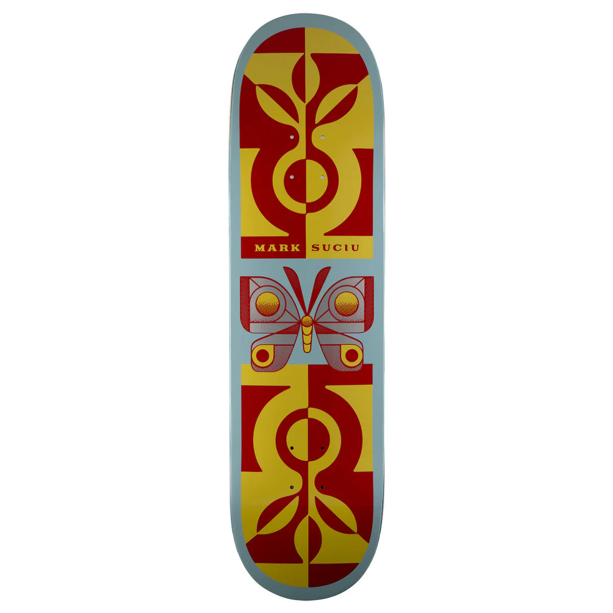 Habitat Skateboard Deck Suciu Moth Grey 8.375" x 32.125"