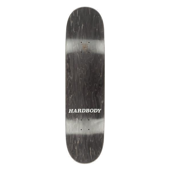 Hardbody Skateboards Classic Logo Deck 8.38" Silver