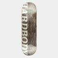 Hardbody Skateboards Classic Logo Deck 8.38" Silver