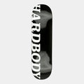 Hardbody Skateboards Classic Logo Deck 8.75" Black - White