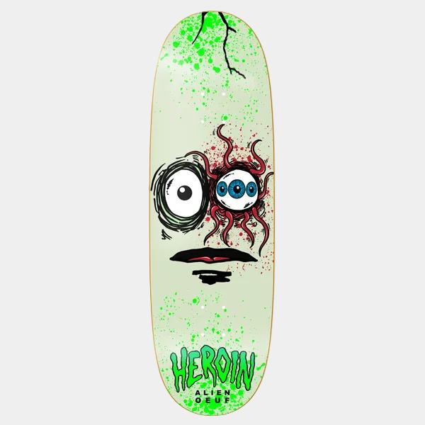 Heroin Skateboards Space Egg Deck 10"