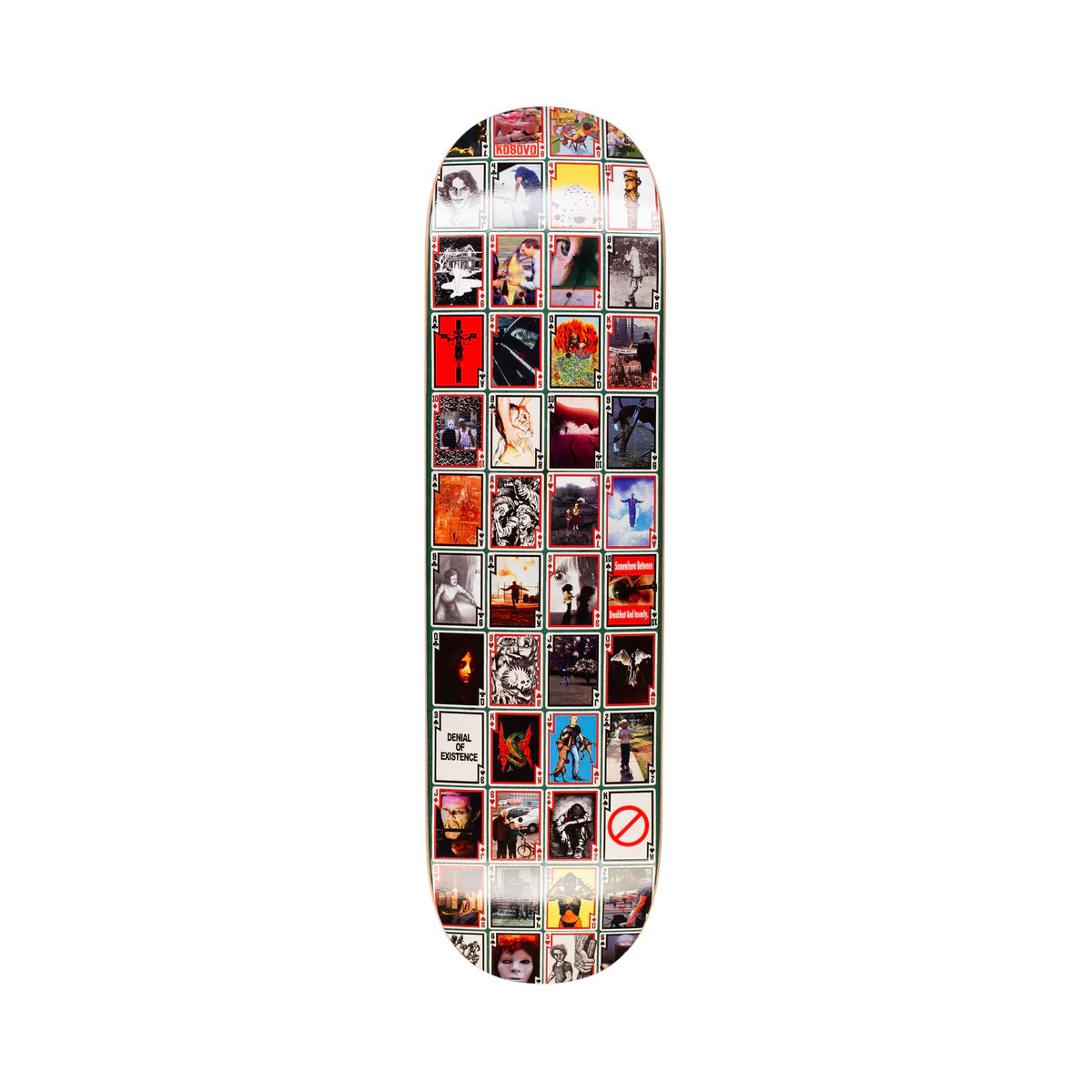 Hockey Skateboard Deck Playing Cards 8.5" x 31.91"