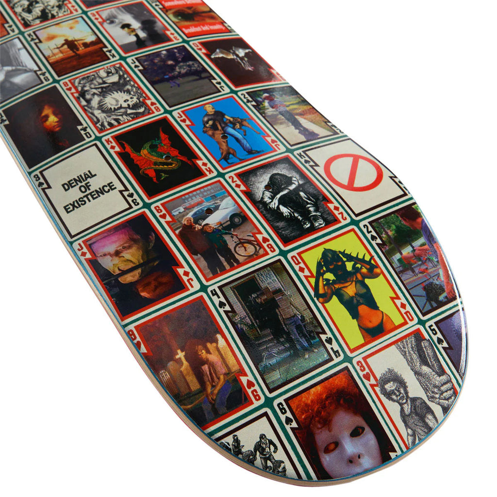 Hockey Skateboard Deck Playing Cards 8.5" x 31.91"