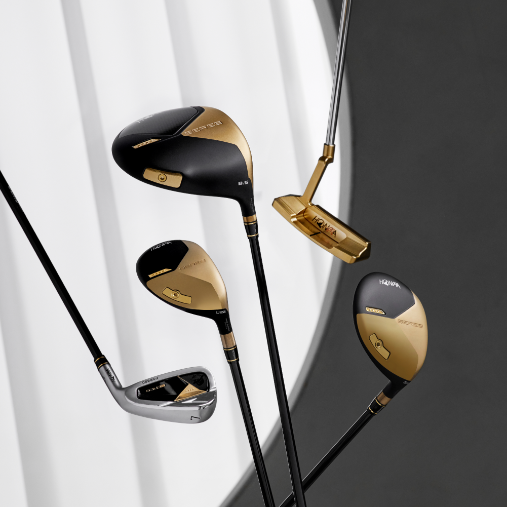 Honma X Malbon Golf Men Premium 14-piece Full Set (Golf bag Included)