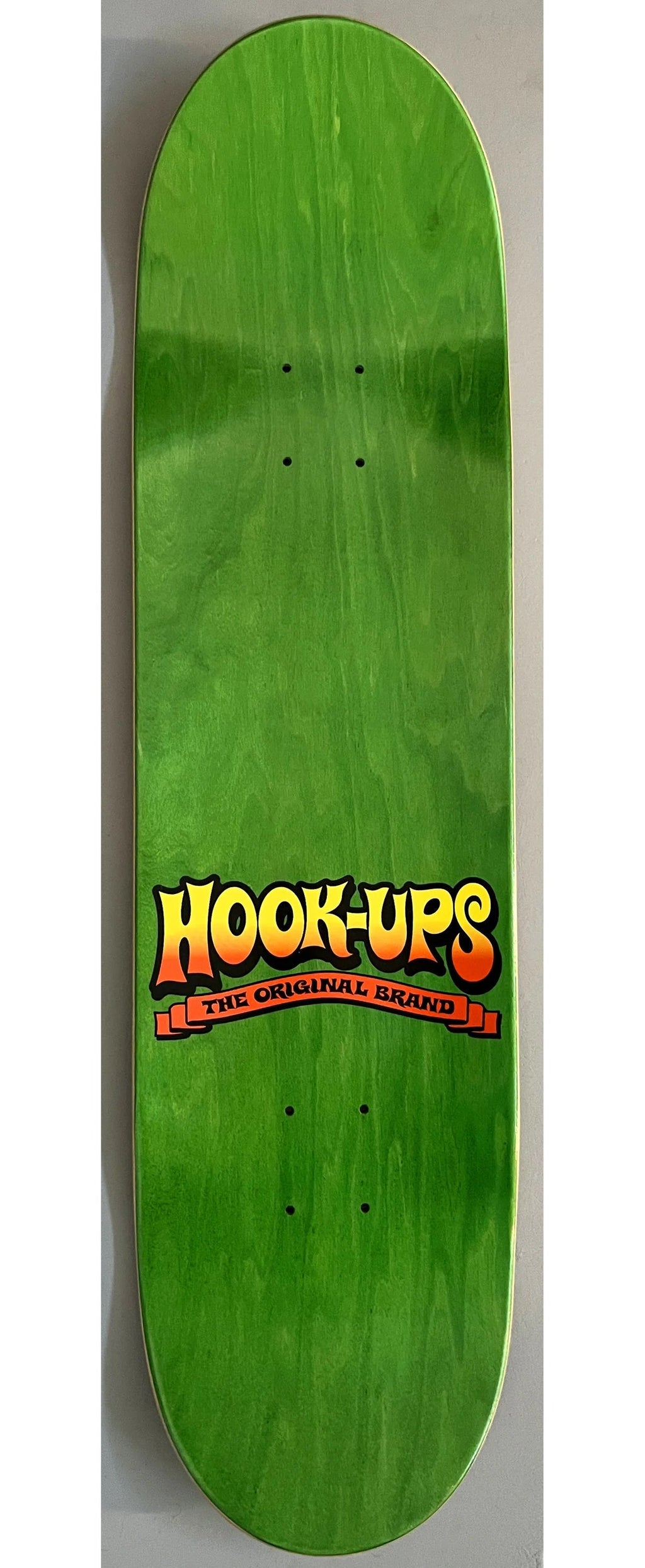 Hook Ups Skateboard Deck Cheshire Cat in Wonderland 8.5" x 32.25"