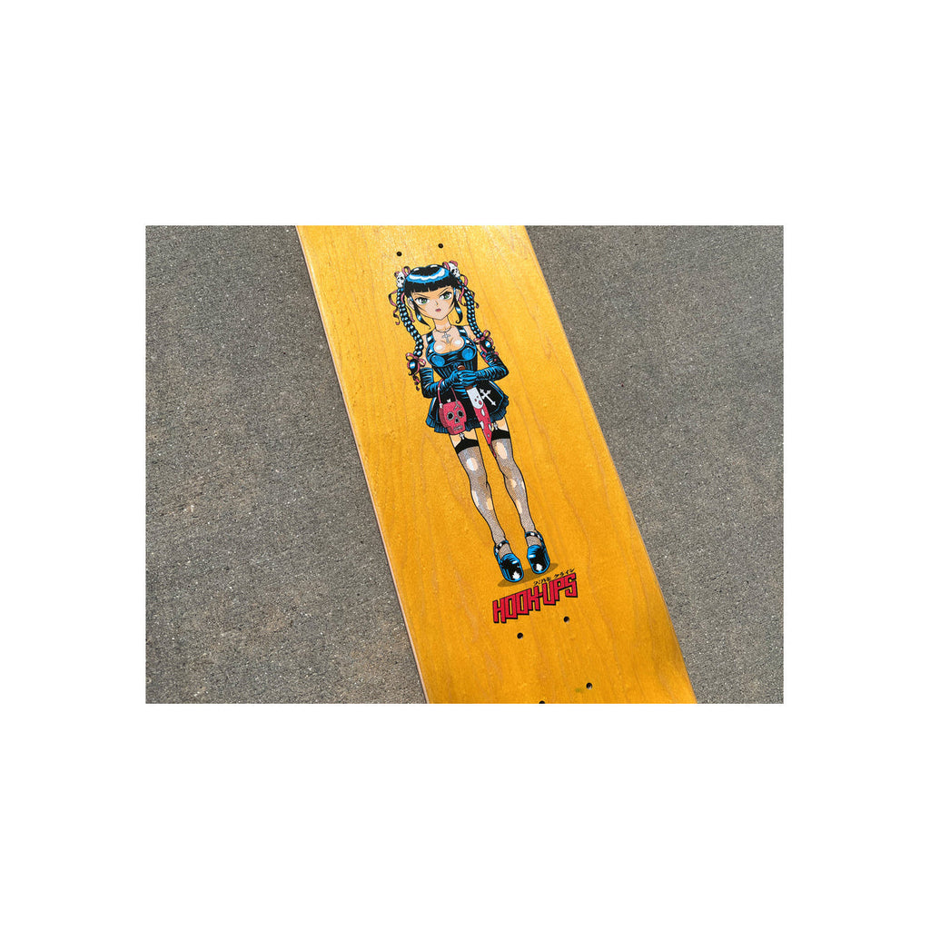 Hook Ups Skateboard Deck Devin Pearlescent  Edition 8.5" x 32.25"