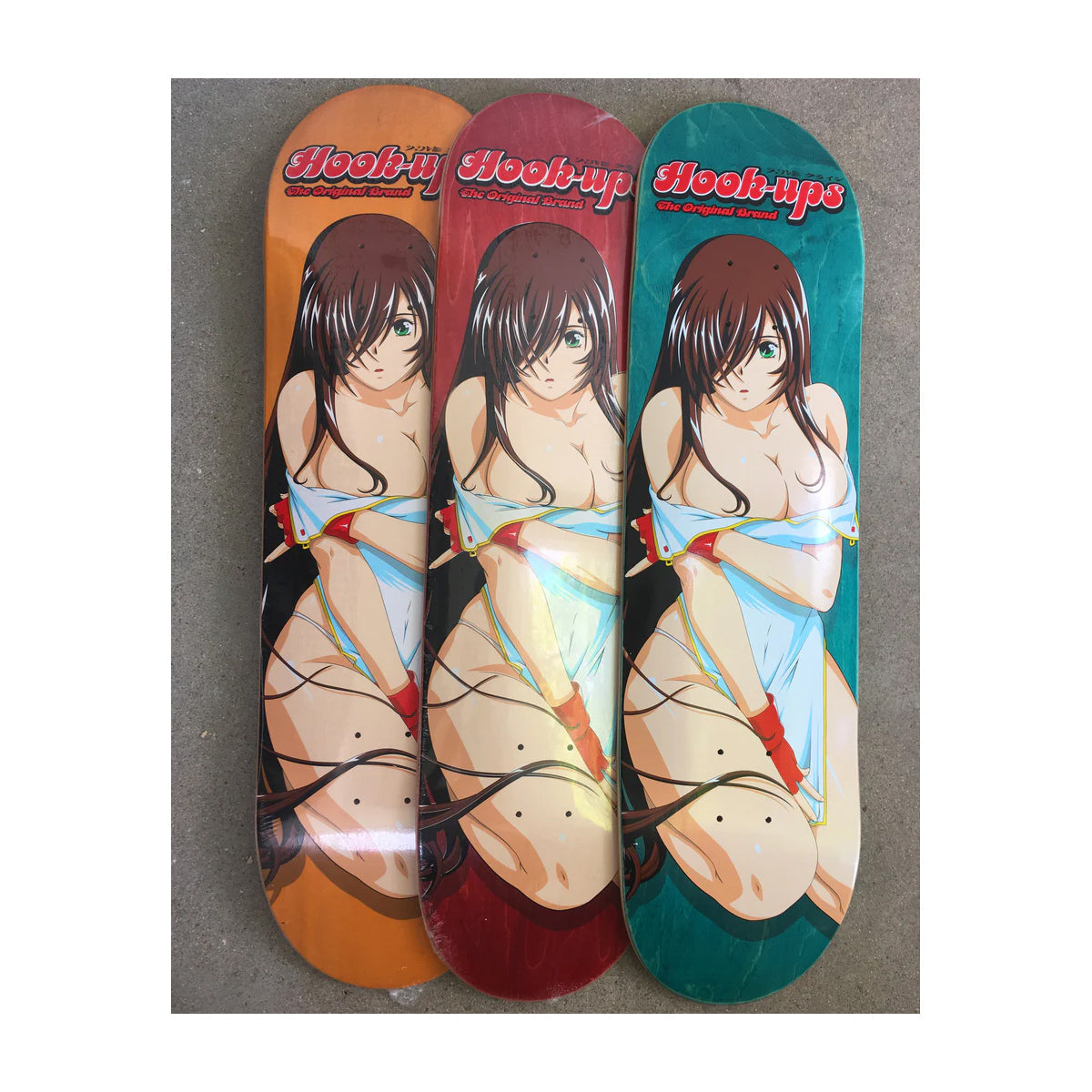 Hook Ups Skateboard Deck Mariko 8.5" (Assorted Colors)