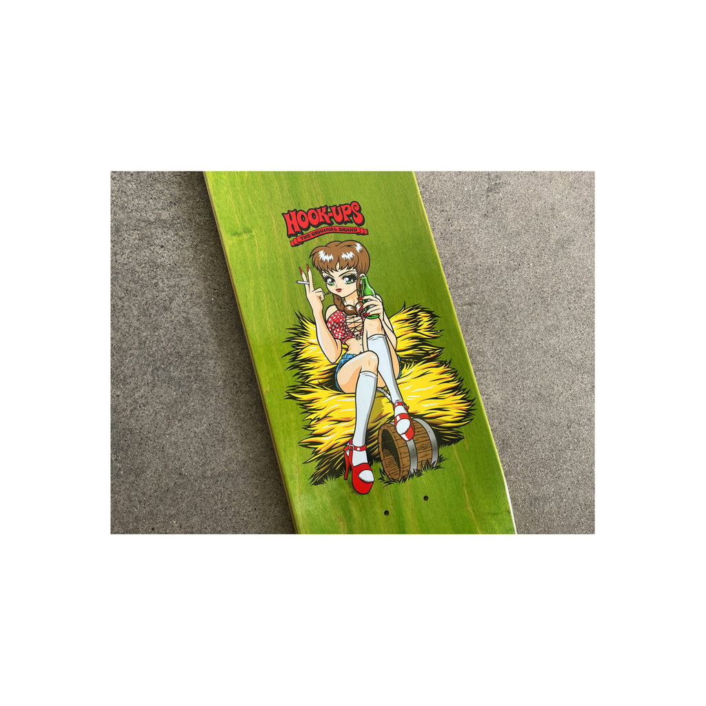 Hook Ups Skateboard Deck Mary Jane 8.25"