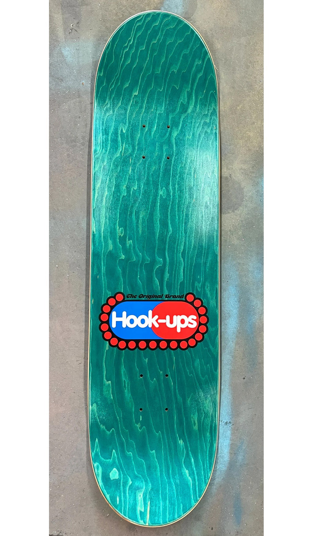 Hook Ups Skateboard Deck OG Popsicle Girl 8.5"