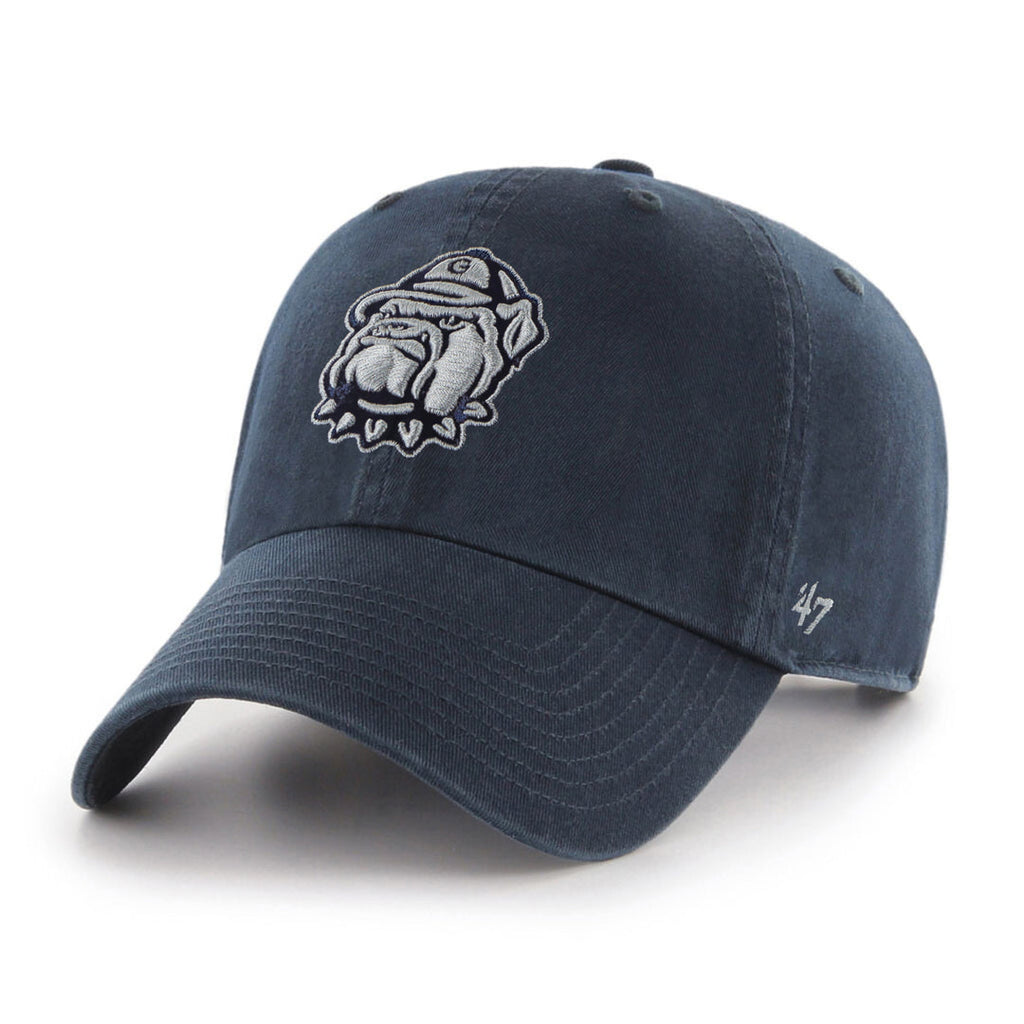 Georgetown Hoyas NCAA 47 Brand Men's Navy Clean Up Adjustable Hat