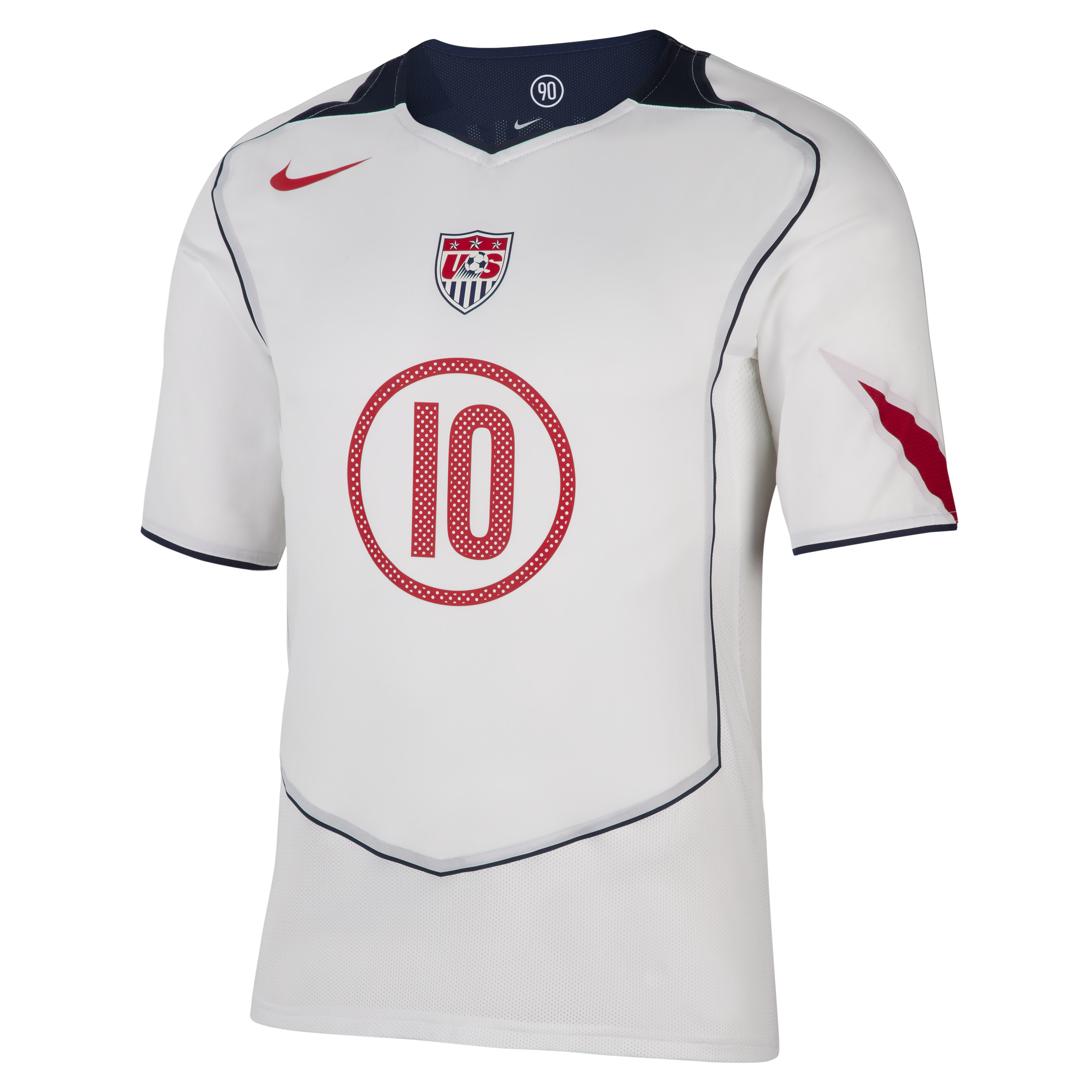 NIKE LANDON DONOVAN USMNT 2004 TOTAL 90 REISSUE MEN'S SOCCER REPLICA JERSEY